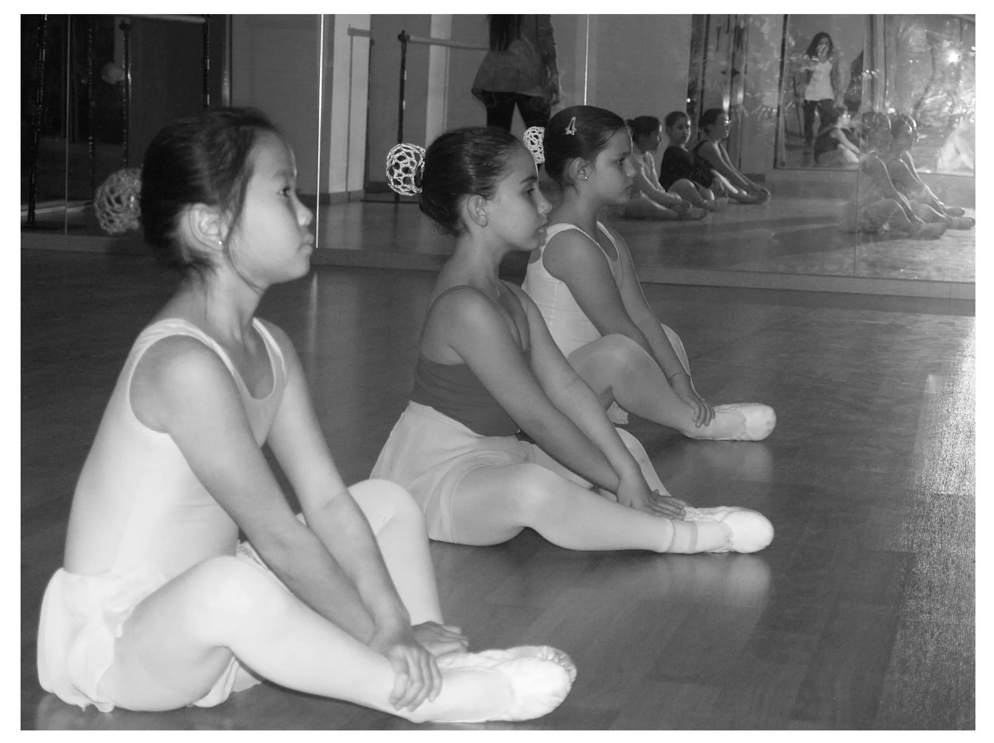 aprendiendo ballet desde los 4 años