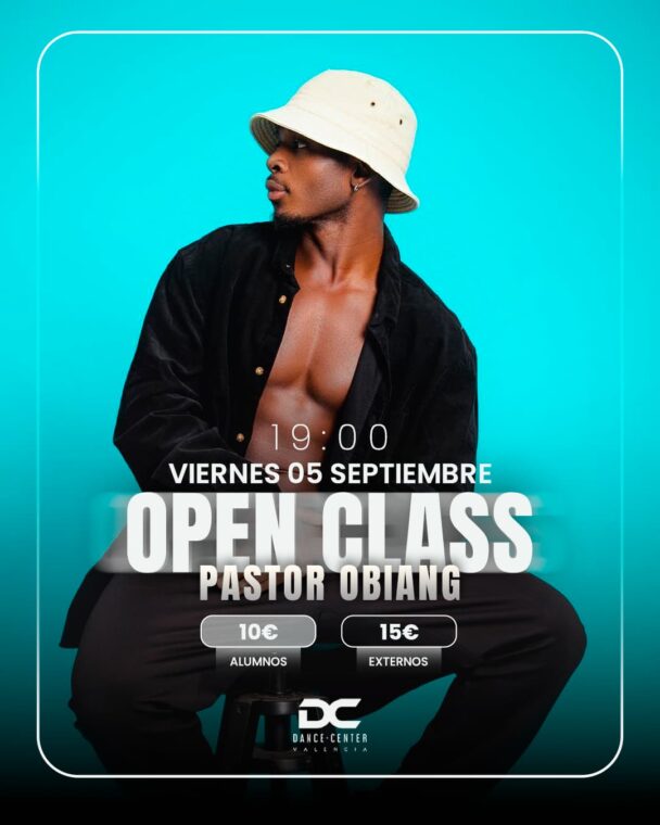 Open Class con Pastor Obiang proximo 5 de septiembre