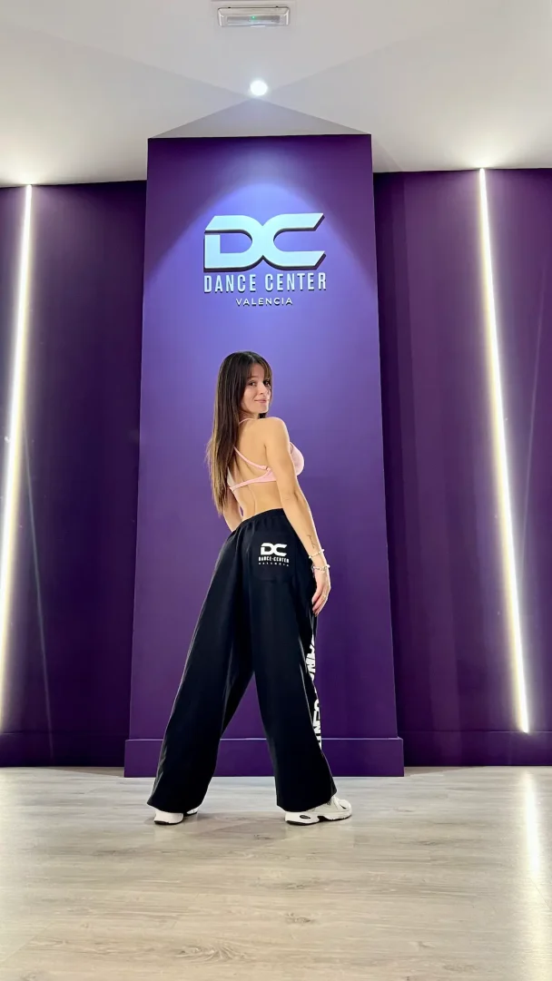 pantalón de chandal letras DC en negro