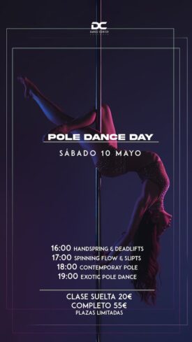 Pole Dance Day sábado 10 de mayo