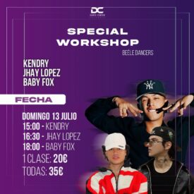 Special Workshop beéle dancers en dance center valencia