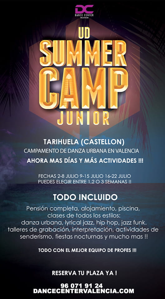 únete al summer camp junior en Castellón